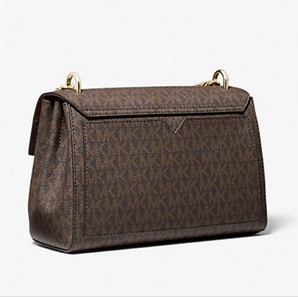 MICHAEL MICHAEL KORSLita Medium Two-Tone Logo Crossbody Bag with gift box - Picture 10 of 10